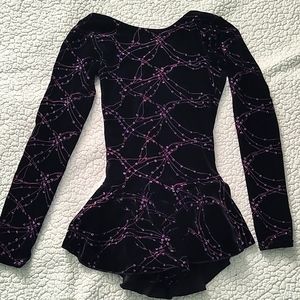Girls figure skating dress